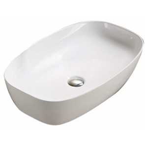 600x380mm Gloss White Above Counter Basin