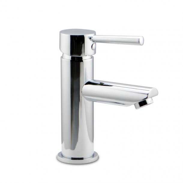 LUCID Pin Lever Round Chrome Basin Mixer