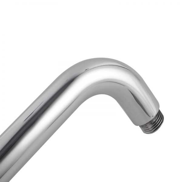 300mm Chrome Round Wall Shower Arm 3