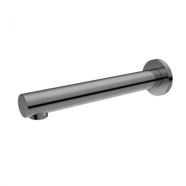 RUND Brushed Nickel Wall Spout (Round Plate)