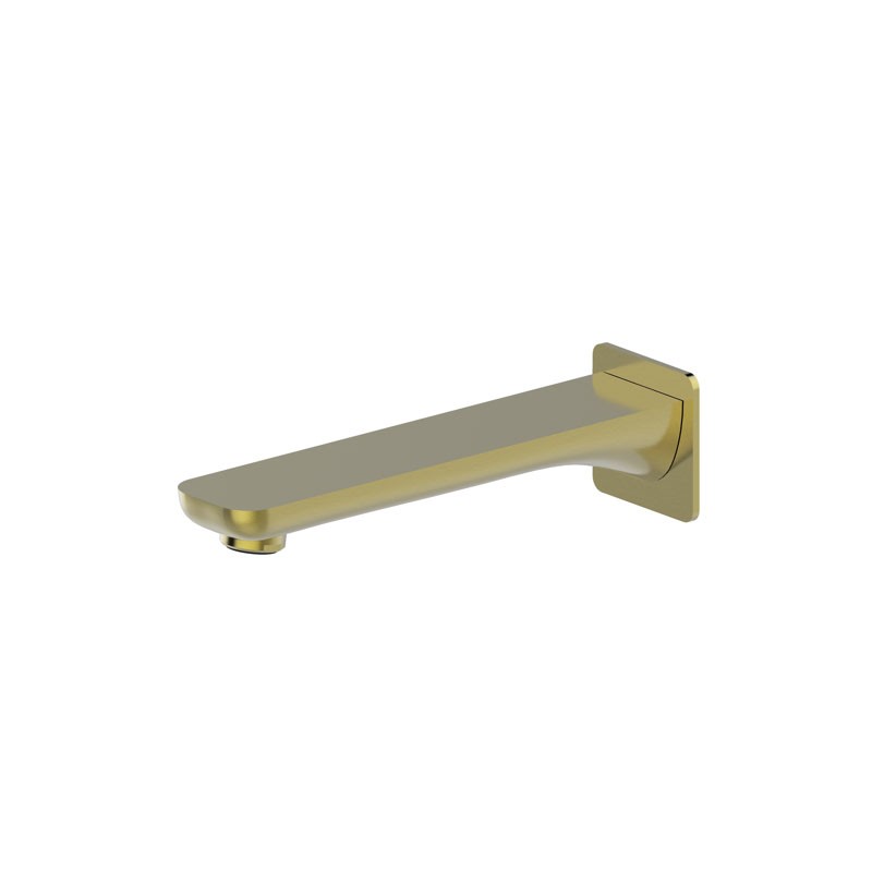 LUXUS Brushed Gold Wall Spout