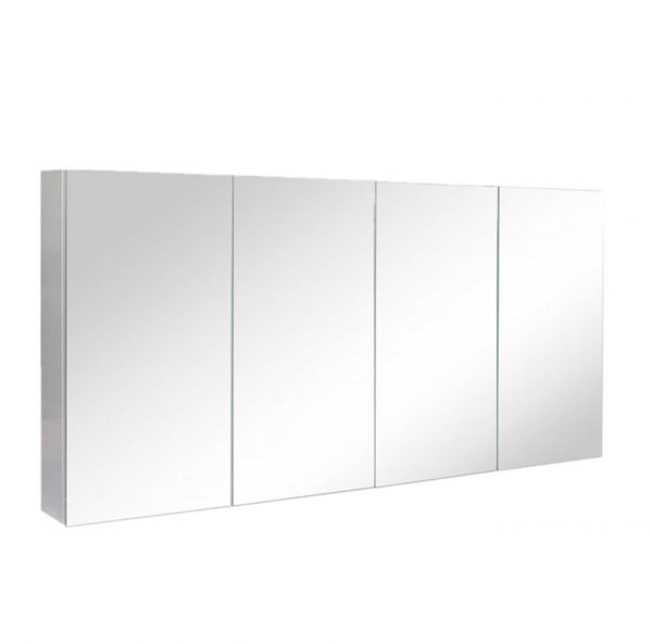 1500mm PVC Shaving Cabinet with Pencil Edge (750mm height)