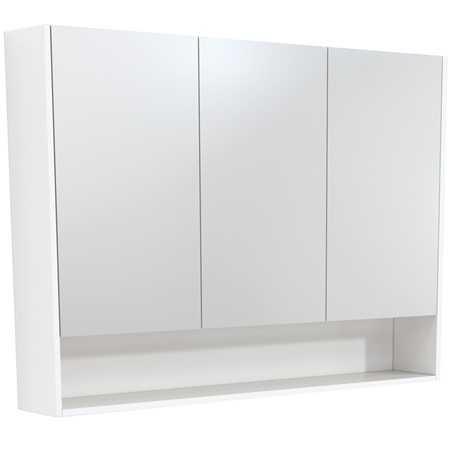1500mm Matte White Shaving Cabinet with Shelf