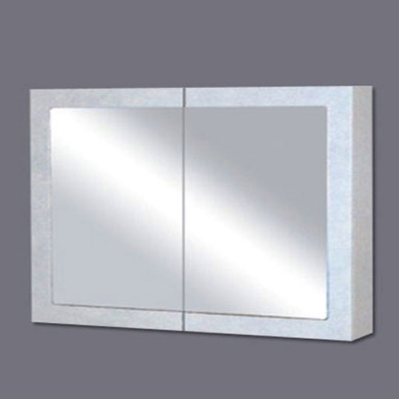 1200mm White Framed Shaving Cabinet