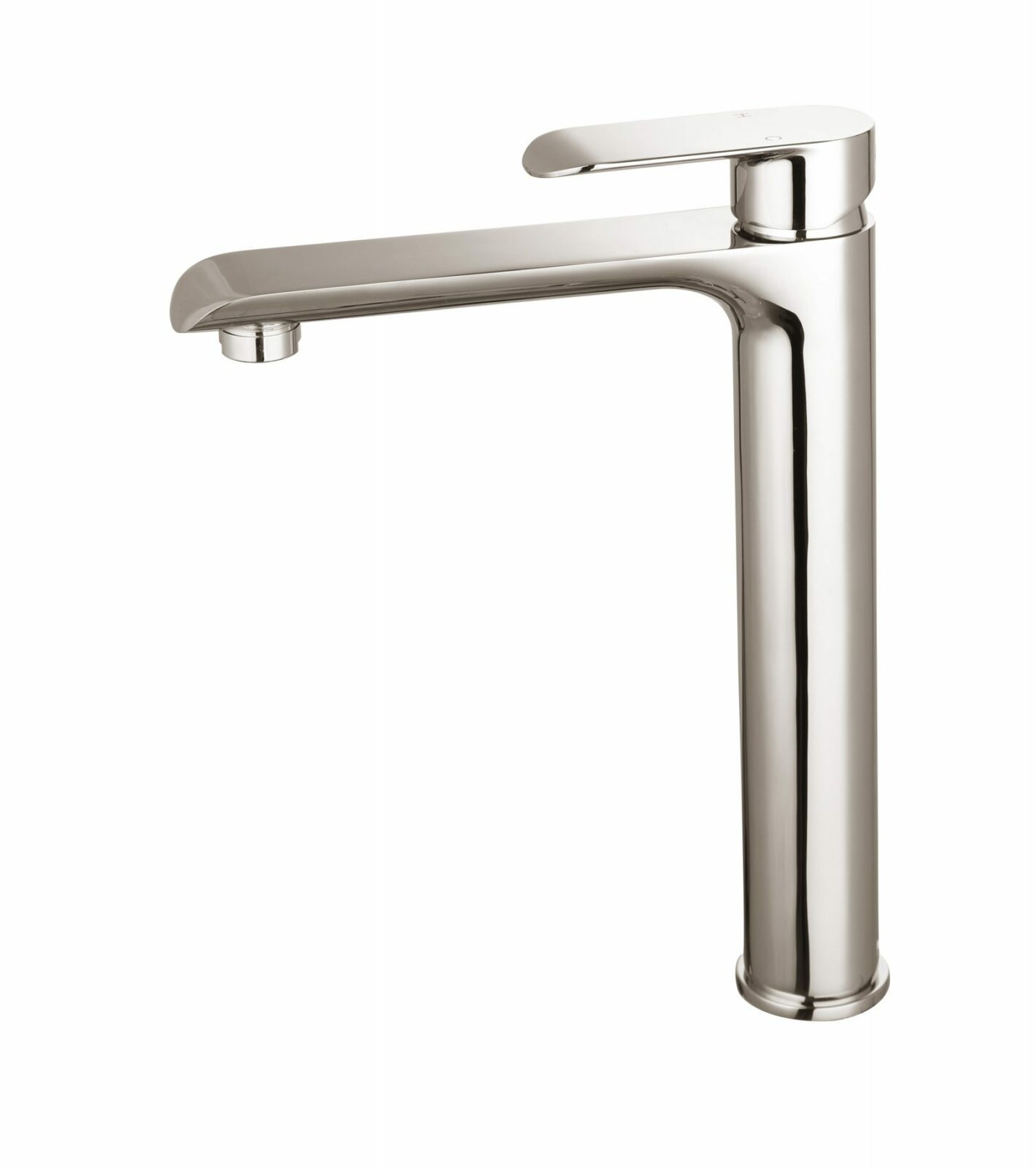 OVAL Brushed Nickel Tall Basin Mixer