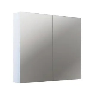 900mm PVC Shaving Cabinet Gloss White