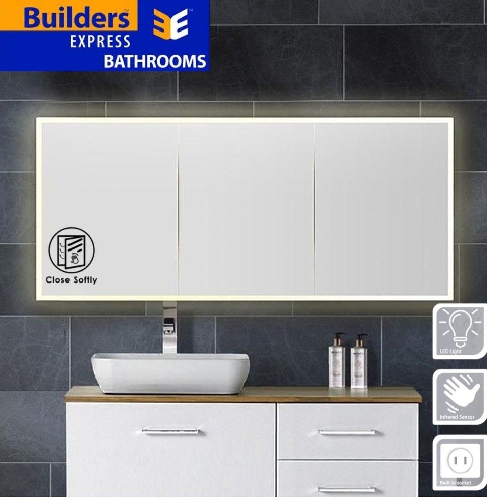 OCEANIA 1200mm LED Mirror Cabinet