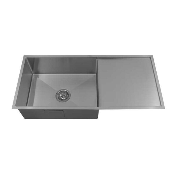 ARCKO LUX 980mm Single Bowl Sink with Drainer