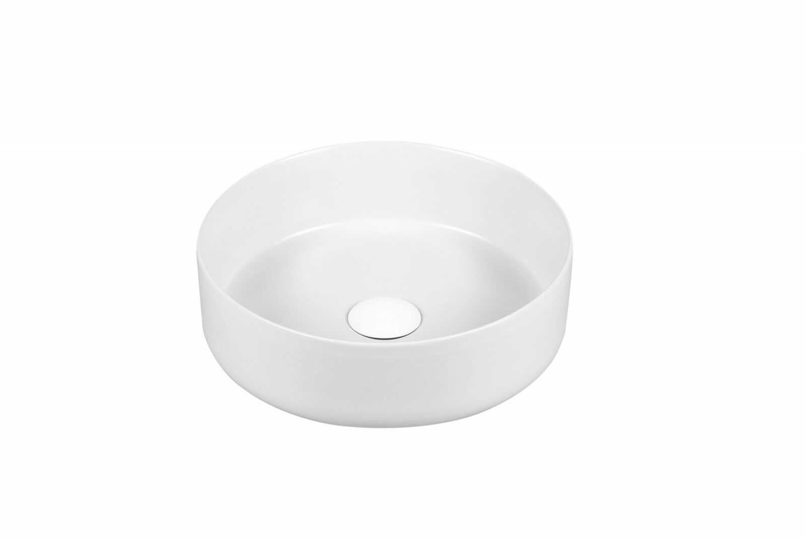 360mm Round White Above Counter Basin