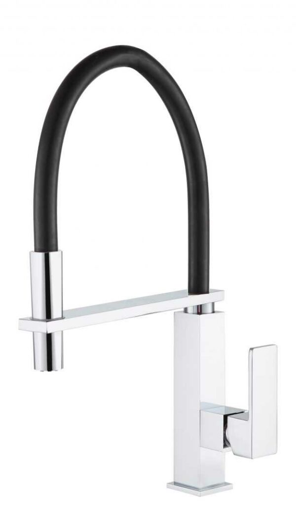 Chrome Pull Out Sink Mixer