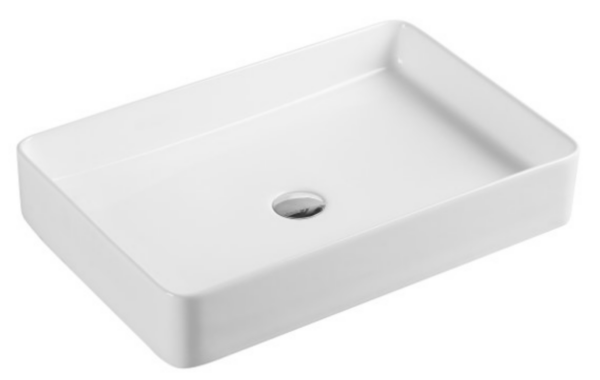605x405mm Square Above Counter Basin
