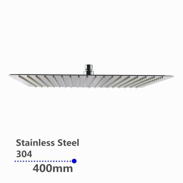 16″ Square Chrome Shower Head(304 Stainless Steel)