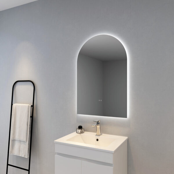 Touchless Uni-Arch LED Backlit Mirror 4