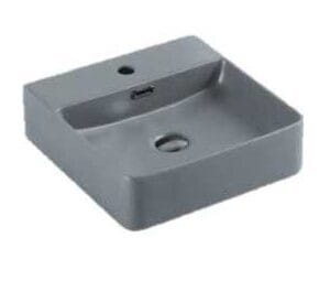 420 x 420 x 120mm Matte Grey Square Grey Basin