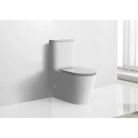 SERGIO Back to Wall Rimless Toilet Suite