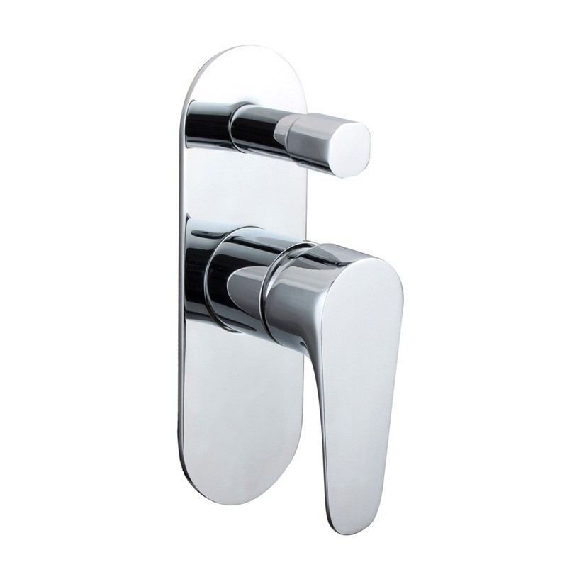 Lava Wall Mixer with Diverter CHROME