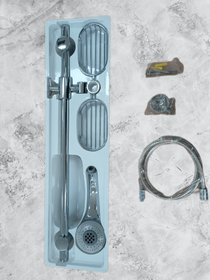 Clearance Special Multifunction Shower With Rail with Soap Trays