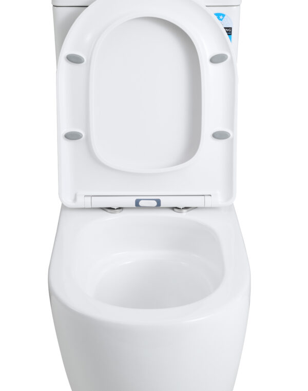 ZEUS Rimless Tornado Flush Toilet Suite 5