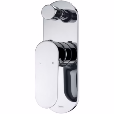 Banda Wall Mixer with Diverter CHROME