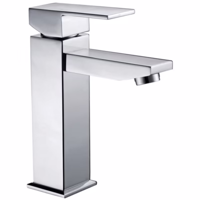 Rosa Square Basin Mixer CHROME