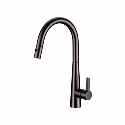 Otus Lux Pull Out Sink Mixer GUNMETAL