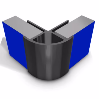 Wet Wall Panel External Corner Trim 2400mm 10mm (All Colours)