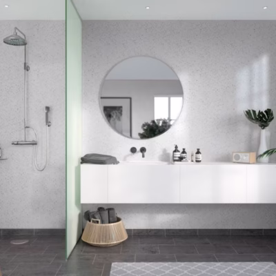 WHITE ZODIAC GLOSS Wall Panel