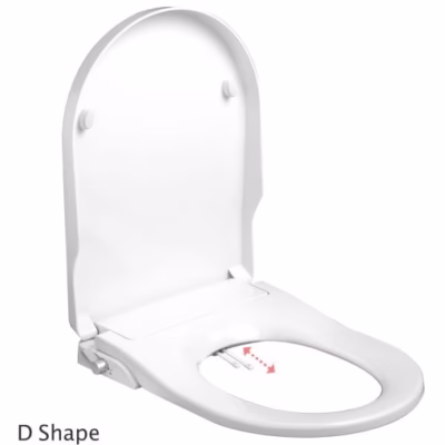 LULU Non-Electric D-Shape Bidet Seat
