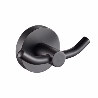 Otus Double Robe Hook MATTE BLACK