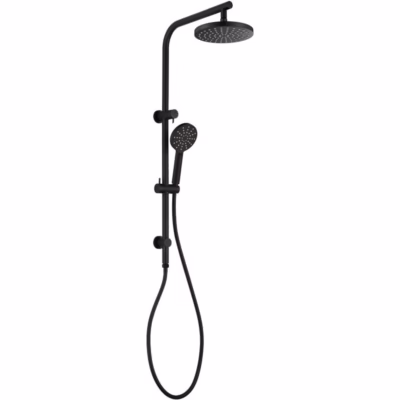 Cora Multi-function Shower Set 200 mm MATTE BLACK