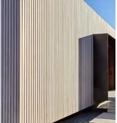 Birch Outdoor Fluted Decor Panel