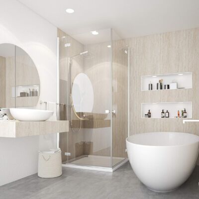 TRAVERTINE MATT Wall Panel