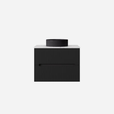 750MM Cabarita Wall Hung PVC Cabinet Matte Black