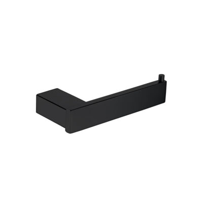SS ECKIG Black Toilet Roll Holder