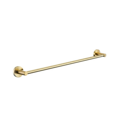 RUND Brushed Gold Hand Towel Rail