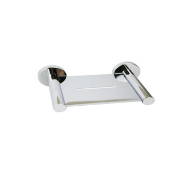 Round Metal Soap Tray (Chrome)