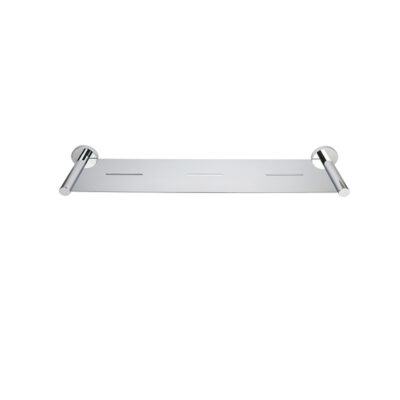 Round Metal Shower Shelf (Chrome)