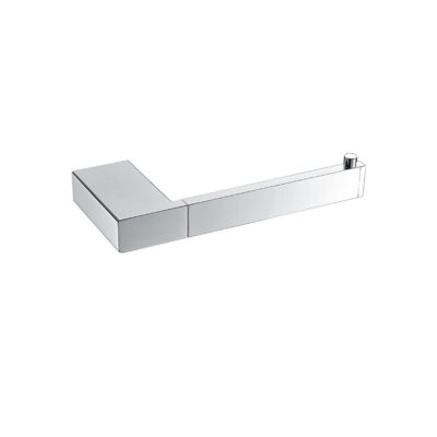 KOMPAKT ECKIG Chrome Toilet Roll Holder