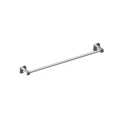 LUXUS Chrome 800mm Single Towel Rail