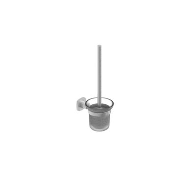 LUXUS Brushed Nickel Toilet Brush Holder