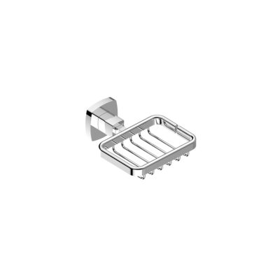 LUXUS Chrome Soap Basket