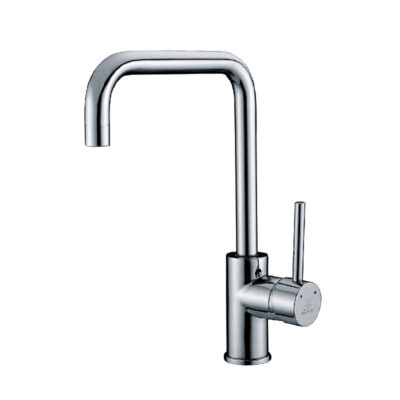 RUND Chrome Rectangular Sink Mixer