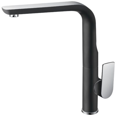 LUXUS Swivel Black Sink Mixer