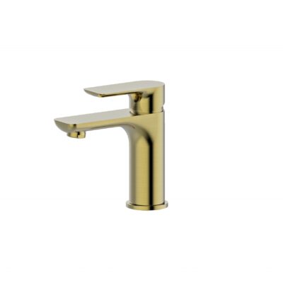 LUXUS Brushed Gold Basin Mixer
