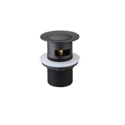 HANDEL Black 32mm Pop-Up Waste with Overflow
