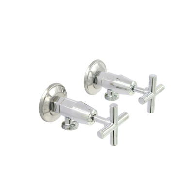WAHLEN 10 Chrome Cross Handle Washing Machine Assemblies