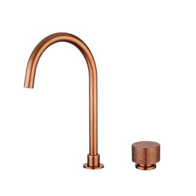 Brushed Copper MOON Split Type Basin Mixer