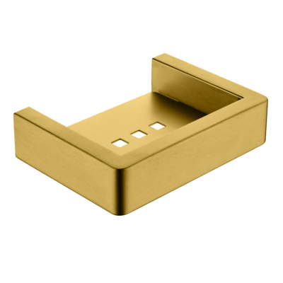 Brushed Brass IVANO Soap Dish