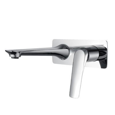 Chrome AU Spout Mixer