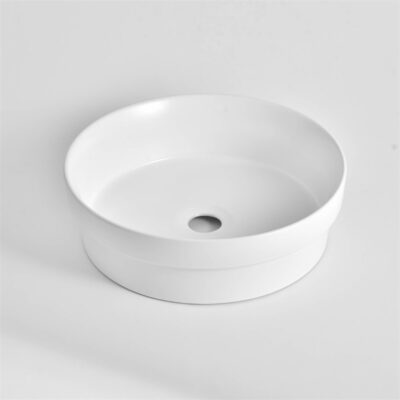400 x 400 x 145mm Matte White Semi Insert Basin